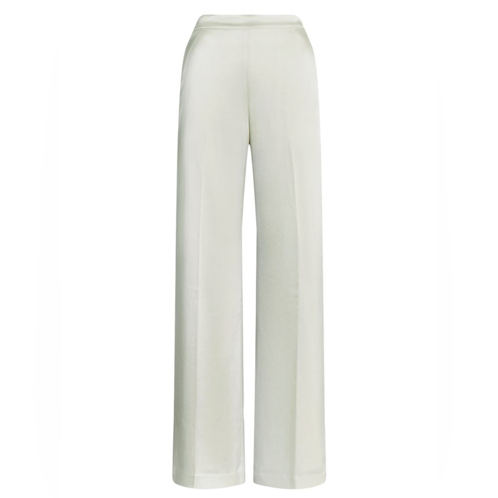 Polo Ralph Lauren High Waist Satin Wide Leg Trousers - Picture 4 of 10